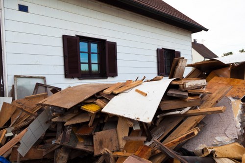 Environmental-friendly disposal during garage clearance