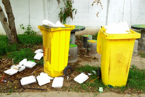 Recycling and donation process during house clearance