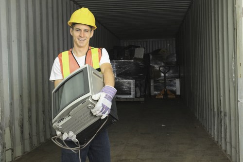 Construction site rubbish clearance and waste management